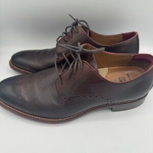 Johnston & Murphy Men's Conrad 2.0 Mahogany Full Grain Size 9M